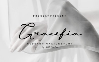 Gracefia - Signature Script Font