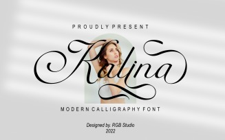 Kalina - Calligraphy Script