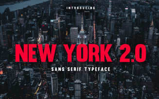 New York 2.0 - Sans Serif Typeface