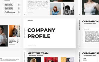 Sierra - Company Profile PowerPoint Template