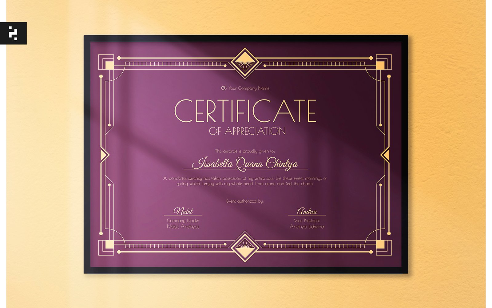 Template #297761 Acknowledgement Reaward Webdesign Template - Logo template Preview