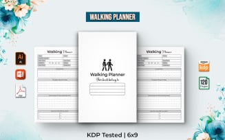 Editable Walking Journal - KDP Interior V-2