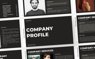 Sierra - Company Profile Keynote Template