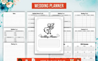 Wedding Planner Checklist KDP Interior