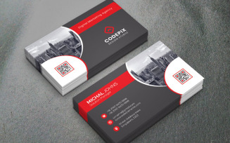 Business Card Templates Corporate Identity Template v132