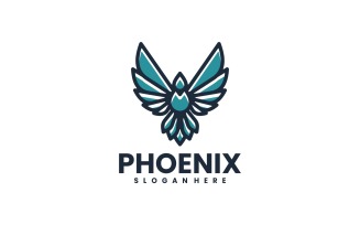 Phoenix Simple Mascot Logo 1