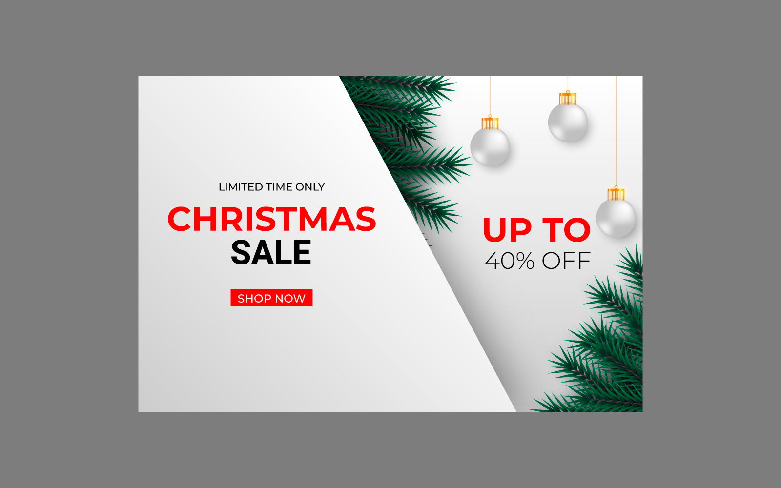 Template #298117 Sale Christmas Webdesign Template - Logo template Preview