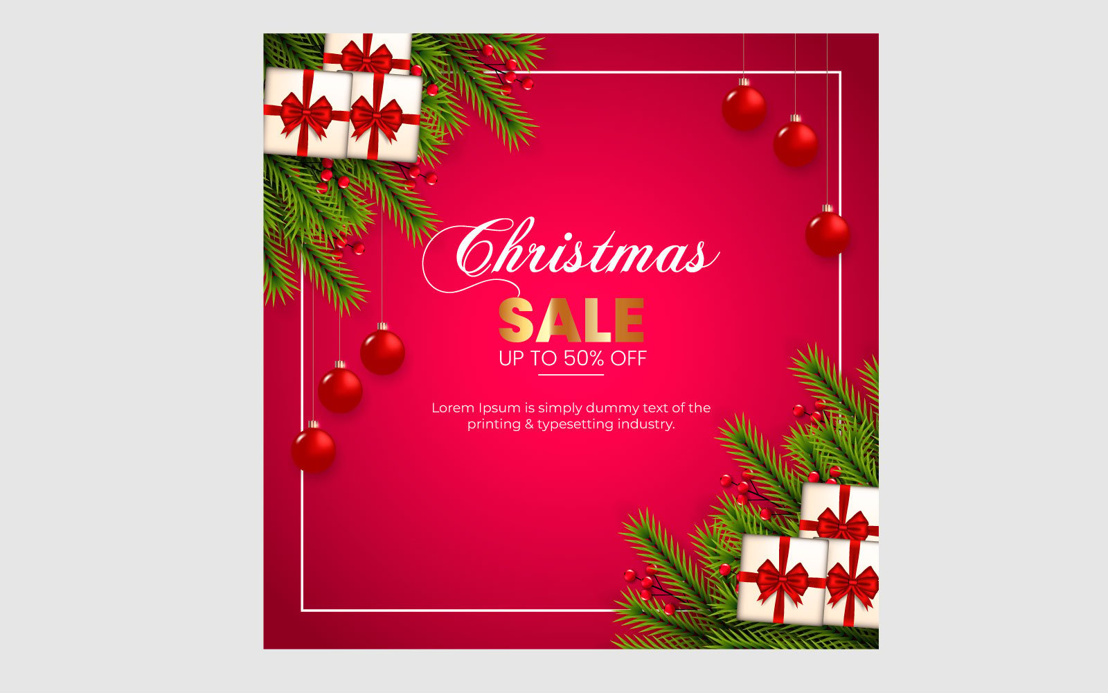 Kit Graphique #298143 Christmas Sale Divers Modles Web - Logo template Preview