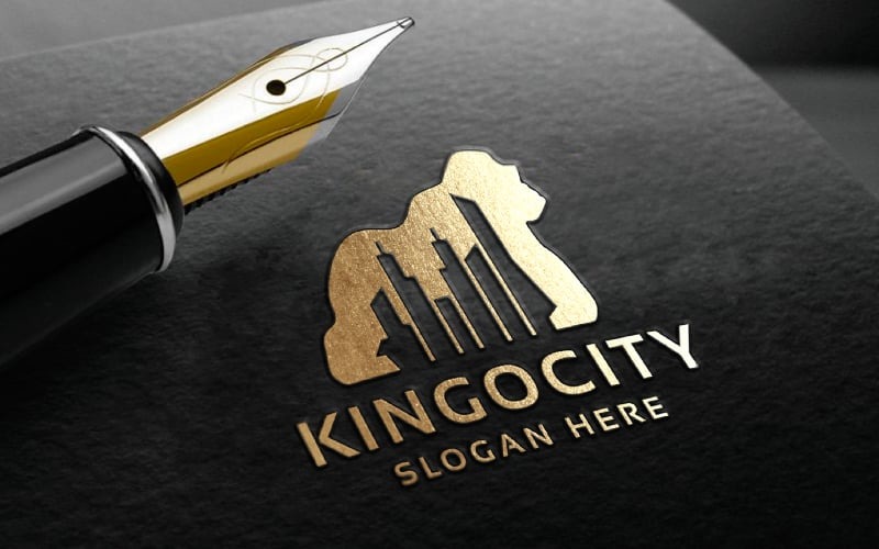 Kingo City Real Estate Logo Logo Template