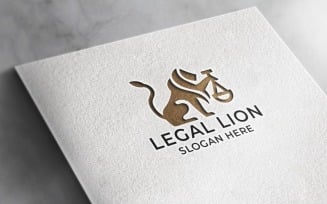 Legal Lion Professional Logo