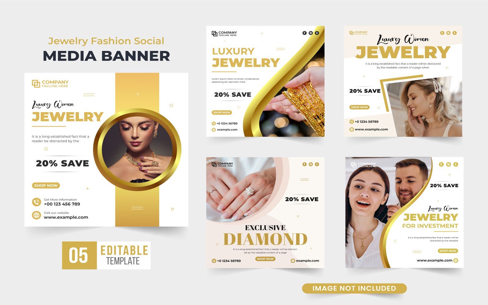 Template #298221 Luxury Gold Webdesign Template - Logo template Preview