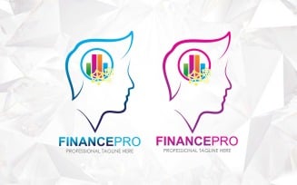 Artificial Intelligence Financial Advisors Logo Design - Brand Identity