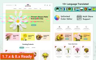 Sunium - Gifts, Flowers and Decor Prestashop Responsive Theme