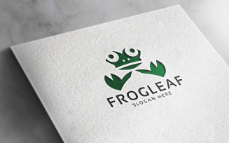 Frog Leaf Professional Logo
