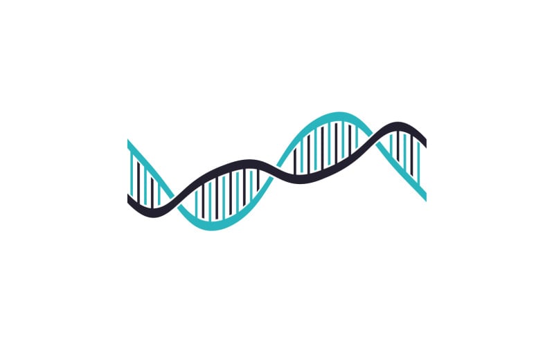 DNA Vector Logo Design Template Modern Medical V11 Logo Template