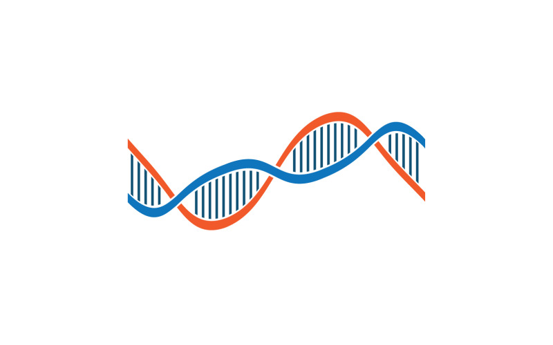 DNA Vector Logo Design Template Modern Medical V13 Logo Template