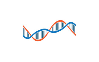 DNA Vector Logo Design Template Modern Medical V13