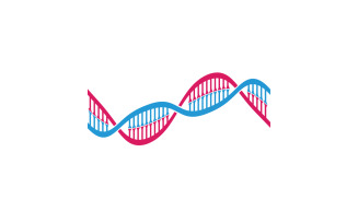 DNA Vector Logo Design Template Modern Medical V15