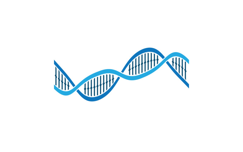 DNA Vector Logo Design Template Modern Medical V16 Logo Template