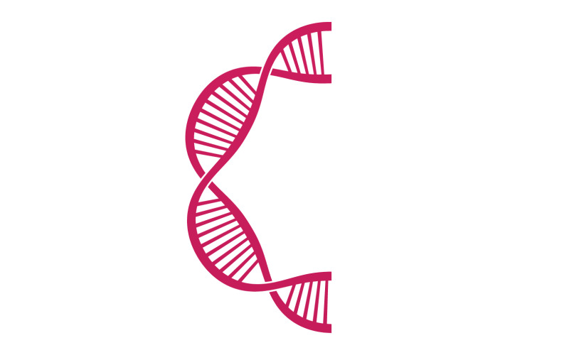 DNA Vector Logo Design Template Modern Medical V29 Logo Template