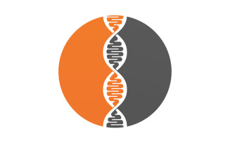 DNA Vector Logo Design Template Modern Medical V42