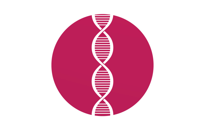 DNA Vector Logo Design Template Modern Medical V51 Logo Template