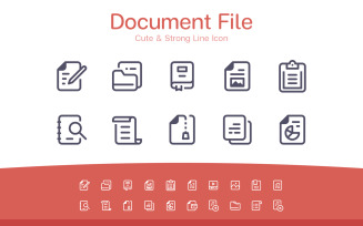 Document & File Line icon