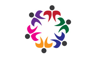 Community Logo Design Template For Teams or Groups V14