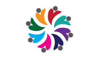 Community Logo Design Template For Teams or Groups V32