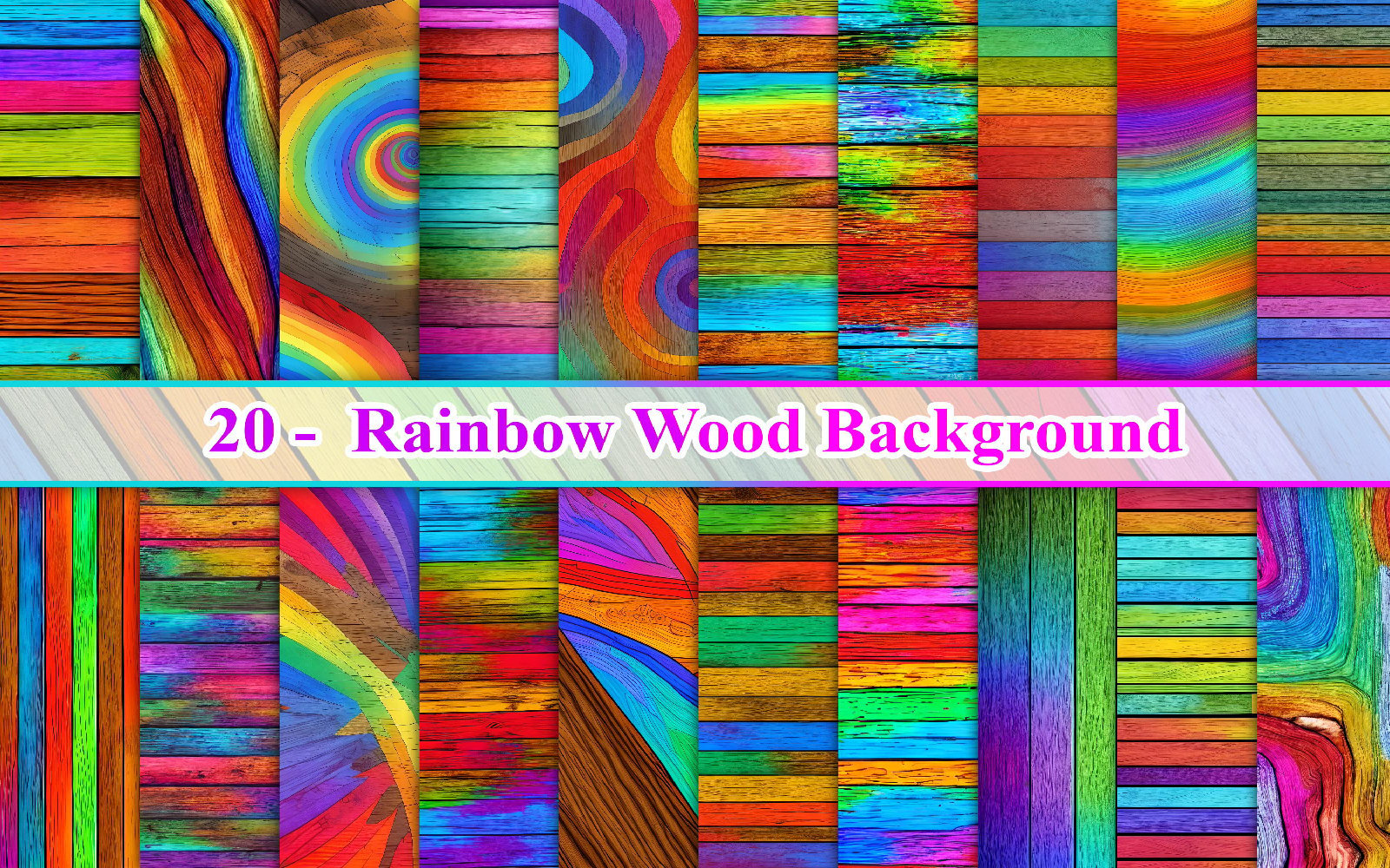 Kit Graphique #298708 Rainbow Wood Divers Modles Web - Logo template Preview