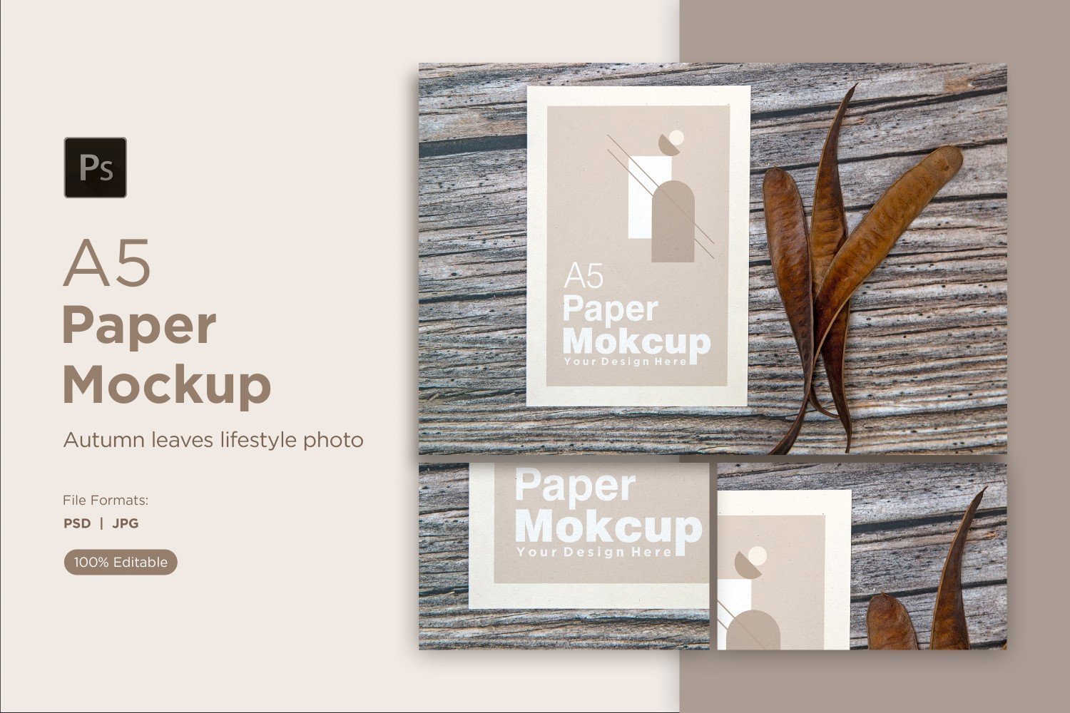 Template #298760 Paper A4 Webdesign Template - Logo template Preview