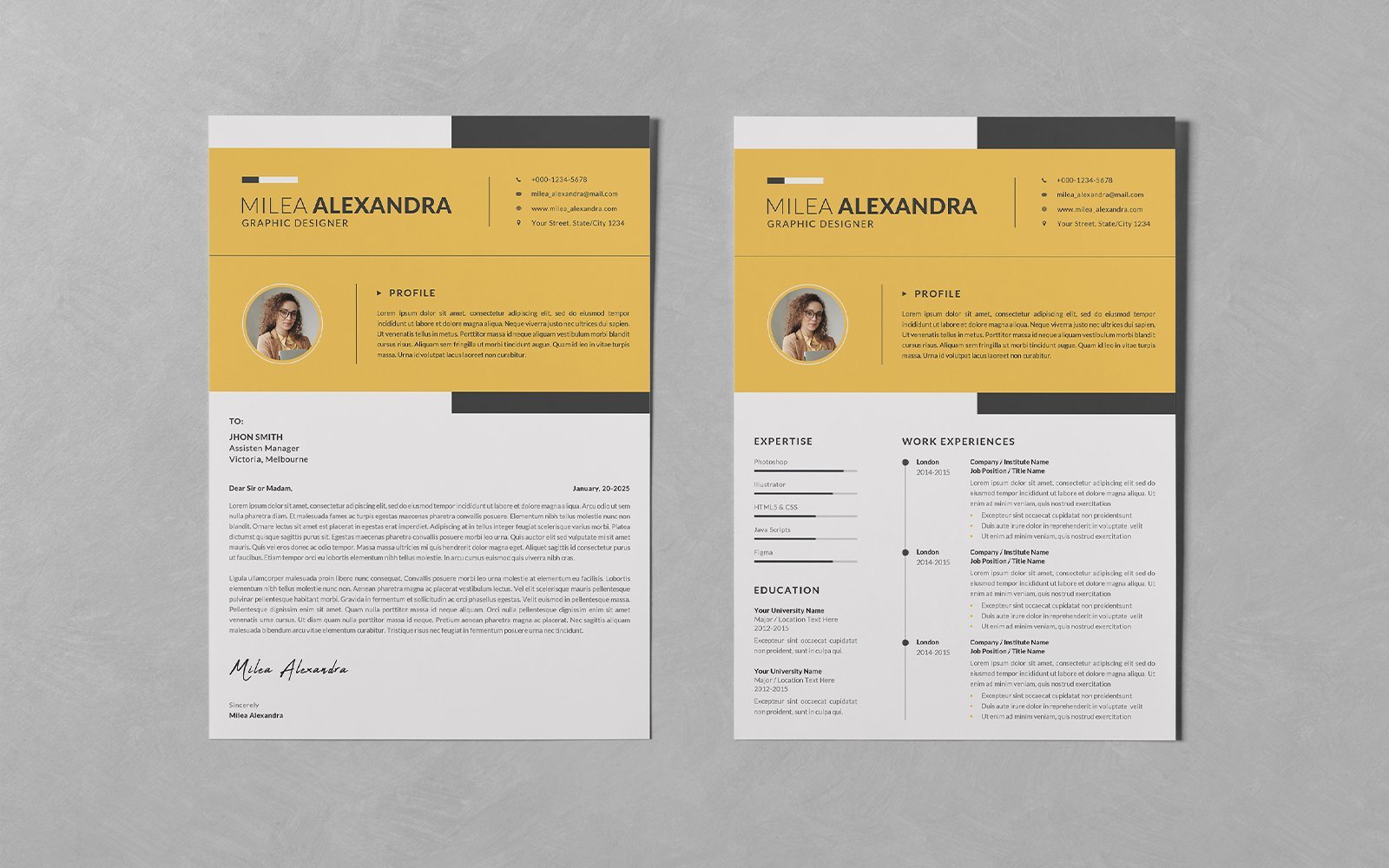 Kit Graphique #298782 Resume Business Divers Modles Web - Logo template Preview