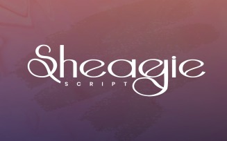 Sheagie - Handwritten Font