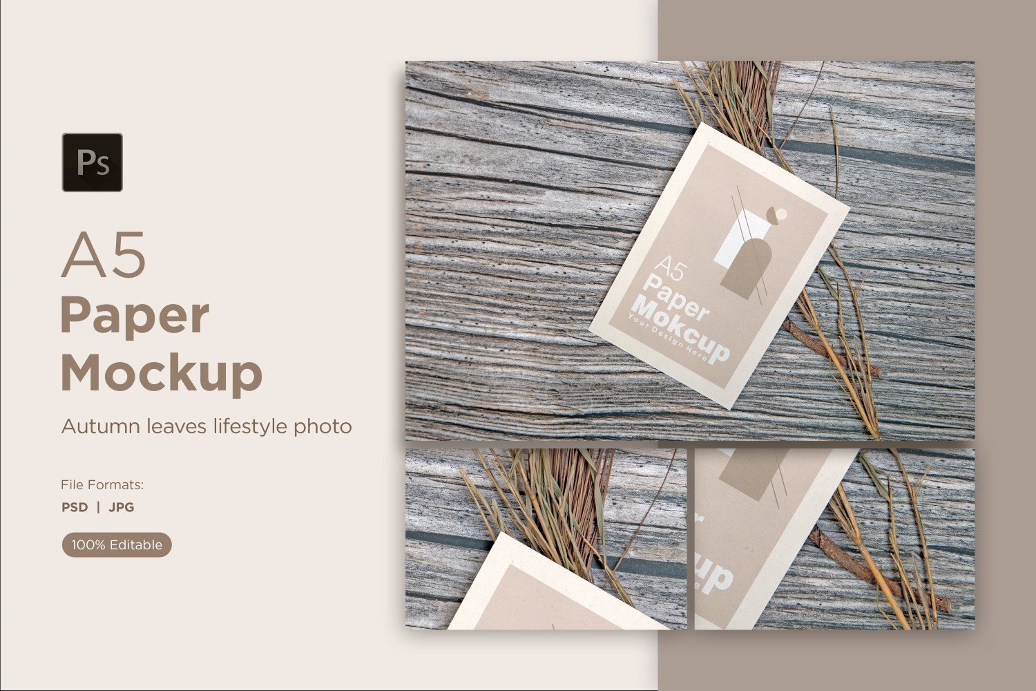 Template #298839 Paper A4 Webdesign Template - Logo template Preview