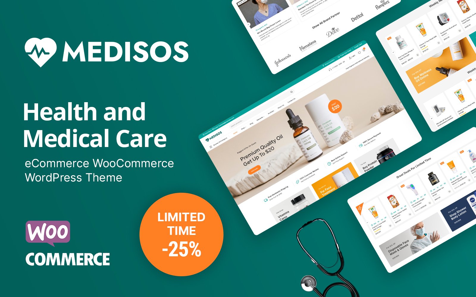 Template #298889 Doctor Drug Webdesign Template - Logo template Preview
