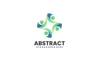 Abstract Gradient Color Logo 2