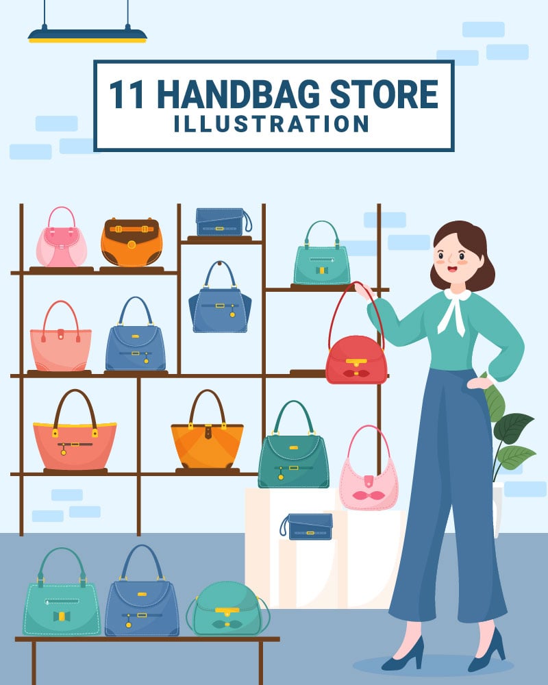 Template #299002 Store Handbag Webdesign Template - Logo template Preview