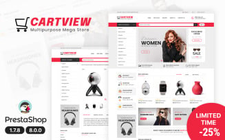 Cartview - Multipurpose Electronics Store PrestaShop Theme