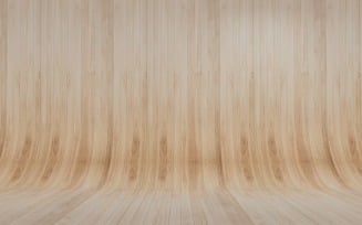 Curved brown Color Wood Parquet background