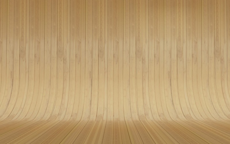 Curved brown Wood Parquet background Background