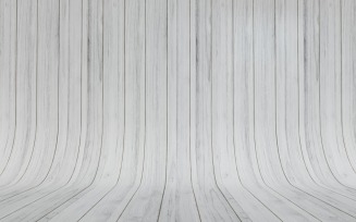 Curved Grey Wood Parquet background.