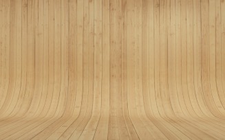 Curved light brown Wood Parquet background.
