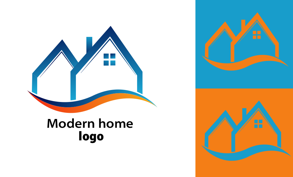 Modern Home Logo Tamplate