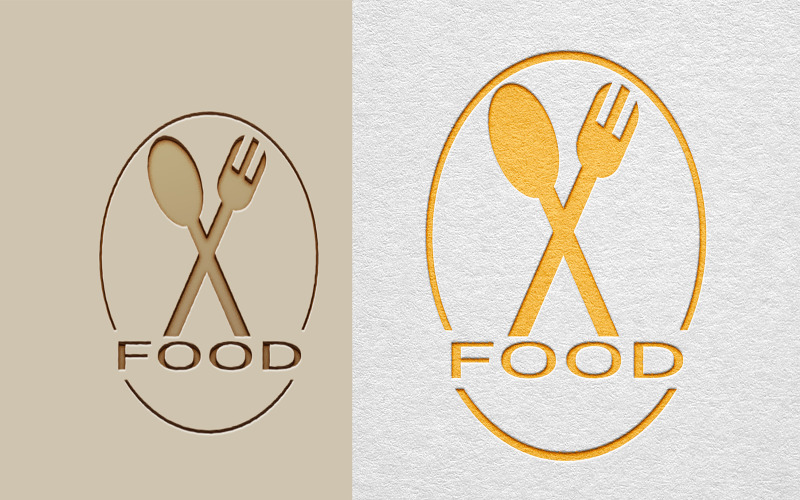 Chef Hat Cooking Food Logo Logo Template