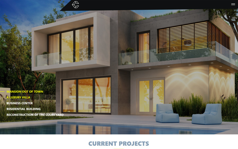 Construction Company HTML Site Template Website Template