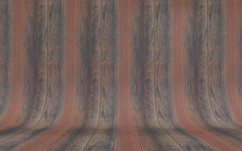 Curved Black and red Wood Parquet background Background