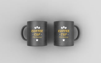 Mug Coffee Mockup PSD Template Vol 11