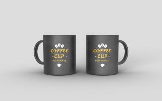 Mug Coffee Mockup PSD Template Vol 15