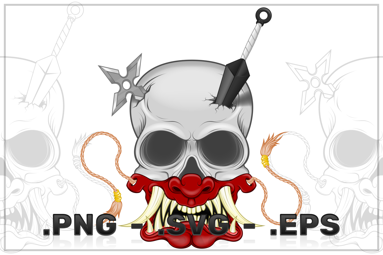 Kit Graphique #299345 Skull Skeleton Web Design - Logo template Preview