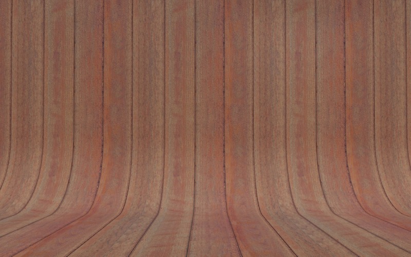Curved red and brown Wood Parquet background Background